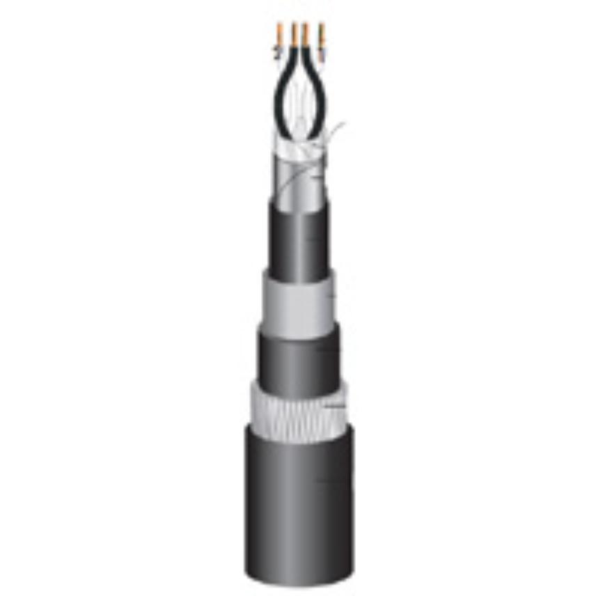 EN 50288-7 Silicone Insulation OS Armoured LC Fire resistant