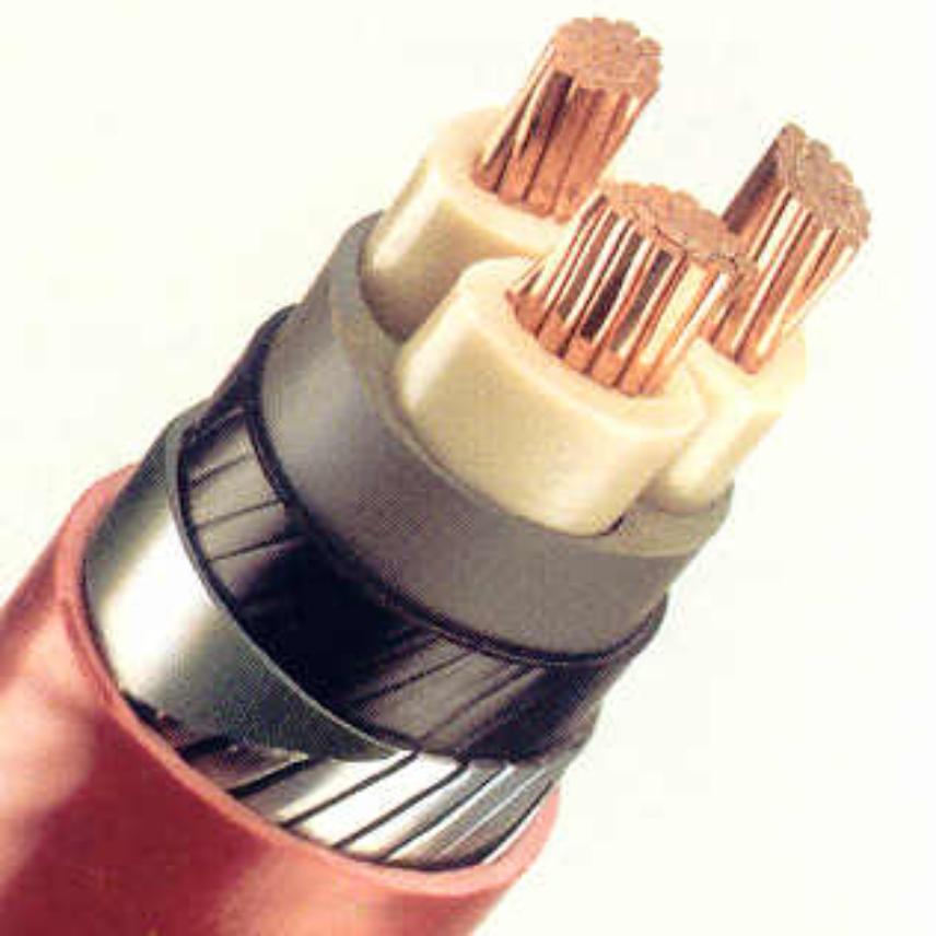 NYFGY 3,6/6 kV, acc. to DIN VDE 0271