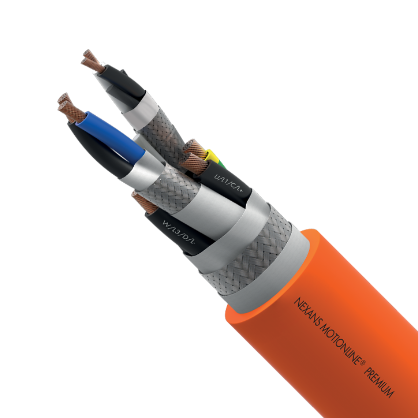 HYBRID CABLES ACC. TO SICK HIPERFACE DSL® STANDARD PUR