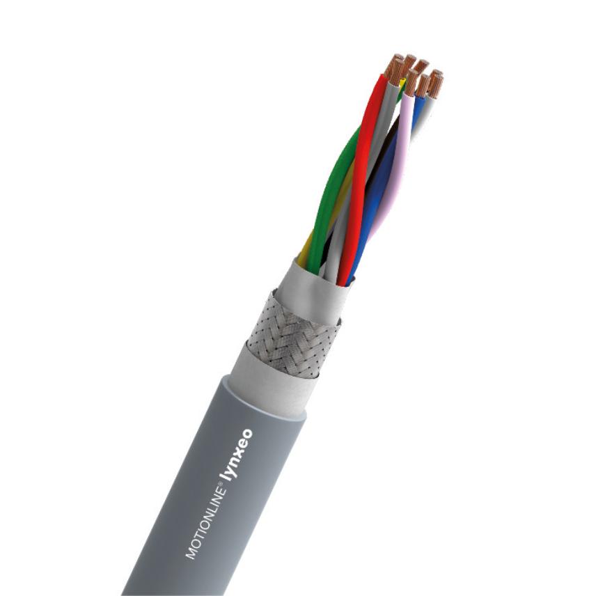MOVETRONIC TP C PVC - 0,14 mm² to 0,34 mm²/twisted pair/shielded/PVC-jacket